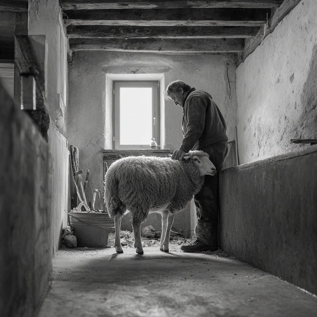 A school morning at the farm